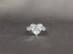 Heart & Pear Three-Stone Ring | Symbolic Romance | Unique Diamond Composition | Lab-Grown