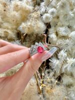 1.44-Carat Cushion-Cut Mahenge Spinel Ring: VS1 Clarity in 14K White Gold - Image 3