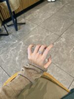 3-Carat Lab-Grown Oval Diamond Ring: D Color, VS1 Clarity in 14K Gold - Image 3